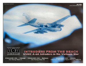 Fightertown Decals FTD48063 1:48 A-6A A-6E Intruder Colorfull Intruders Pt 1 Decal Sheet 